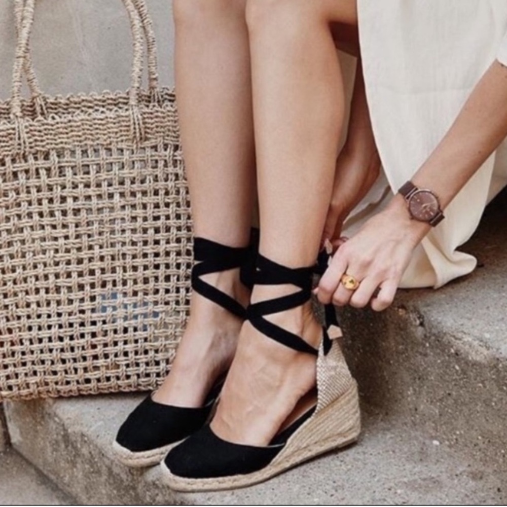 *Castaner Carina Wedge Espadrilles Sz 39